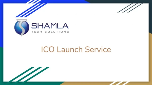 ICO Launch Services | Shamlatech
