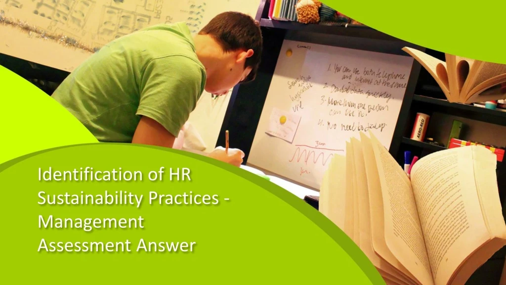 identification of hr sustainability practices management assessment answer