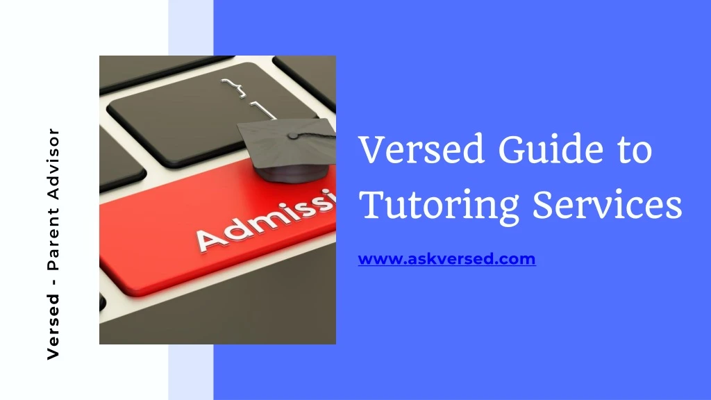 versed guide to tutoring services