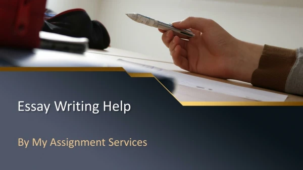 Get 25% Off on Essay writing help by My Assignment Services!!!