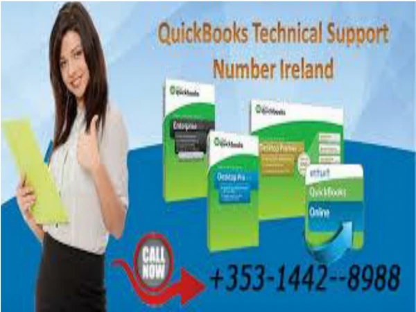 QuickBooks Help Support Number Ireland 353 1442 8988