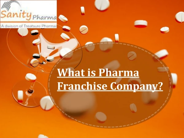 What is Pharma Franchise Company?