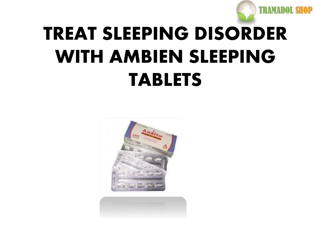 treat sleeping disorder with ambien sleeping