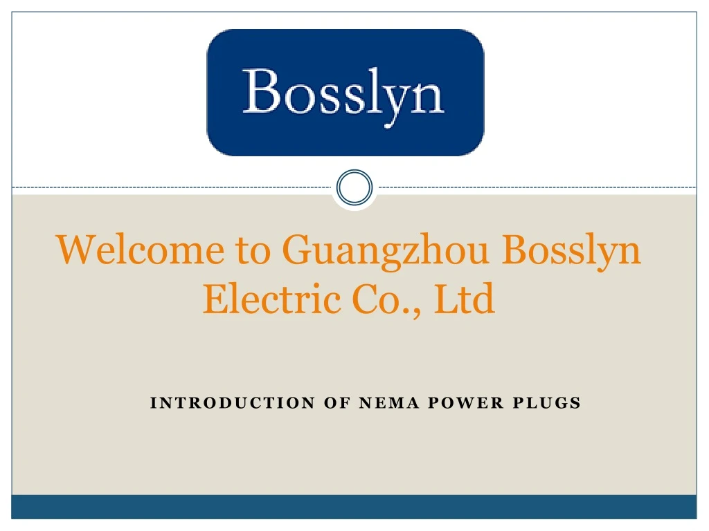 welcome to guangzhou bosslyn electric co ltd