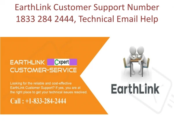 Earthlink Email Service Number 1-833-284-(2444) USA