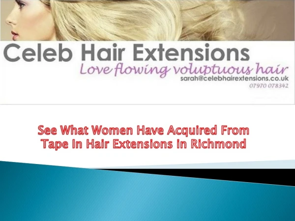 What Women Have Learned From Tape In Hair Extensions in Richmond