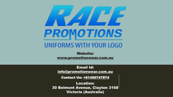 Best Promotional Wear in Australia