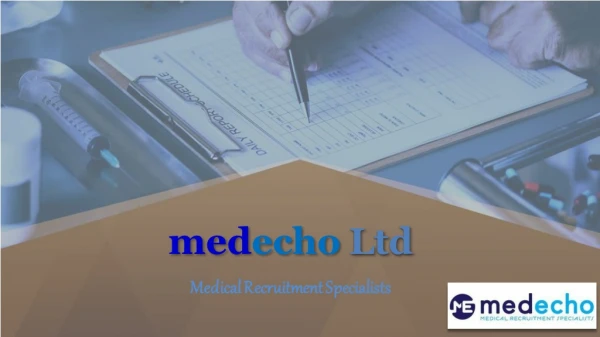 Find Best Jobs for Locums Doctor in UK - Medecho