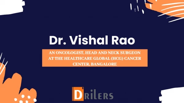 Vishal Rao: Angel for the world of helpless cancer patients