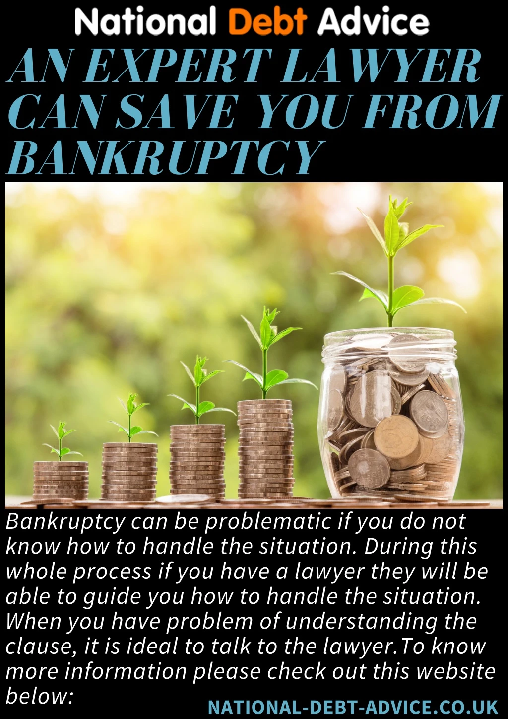 an expert lawyer can save you from bankruptcy
