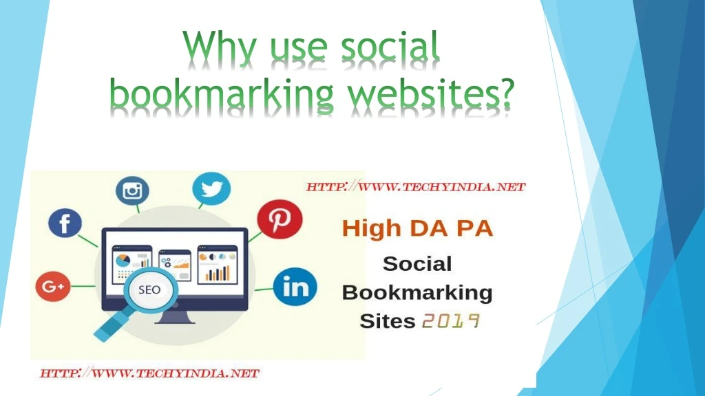 why use social bookmarking websites