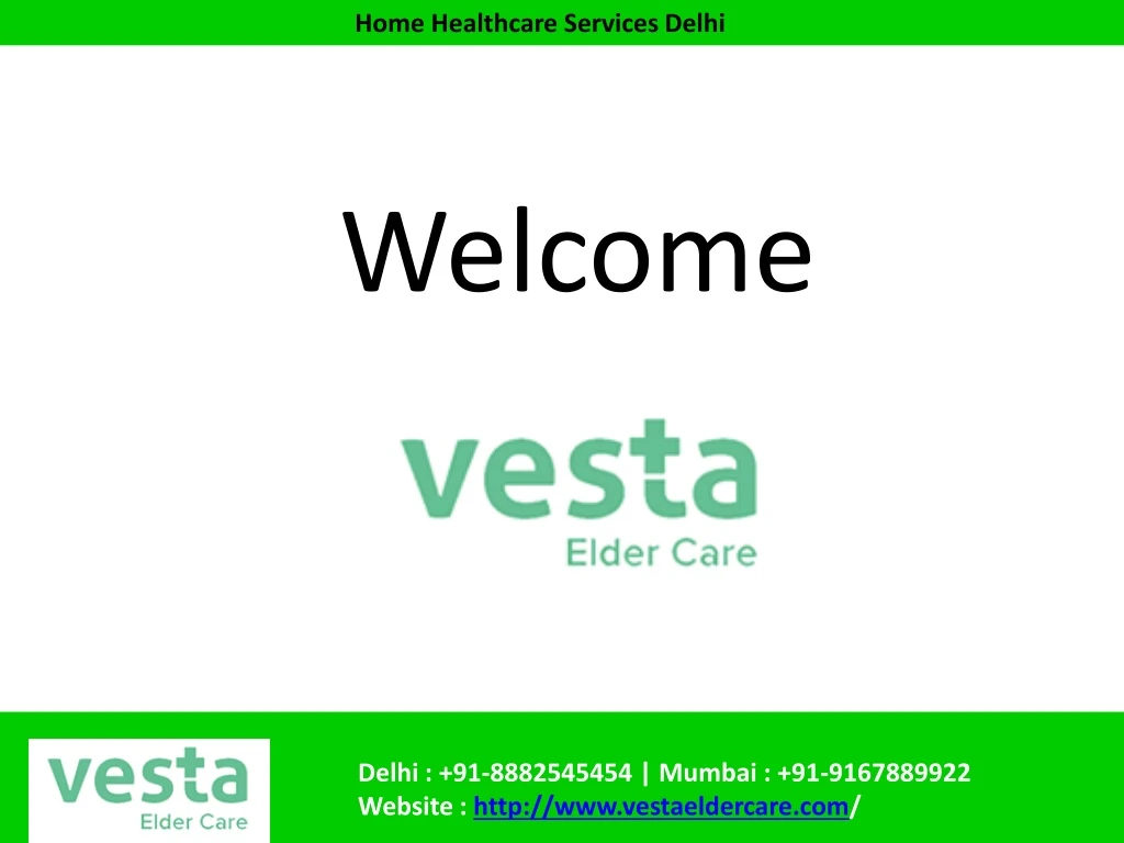 home healthcare services delhi