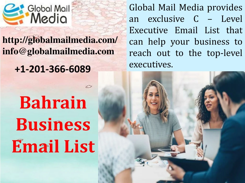 global mail media provides an exclusive c level