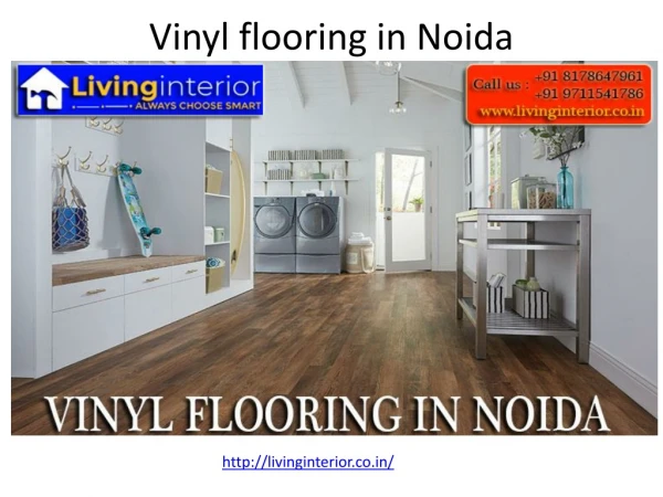 Vinyl flooring in Noida