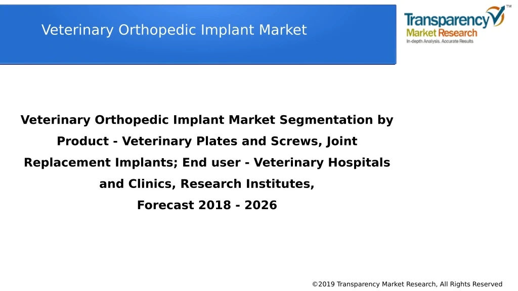 veterinary orthopedic implant market