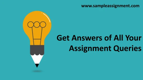 How to do my assignment - Get Answers of All Your Assignment Queries