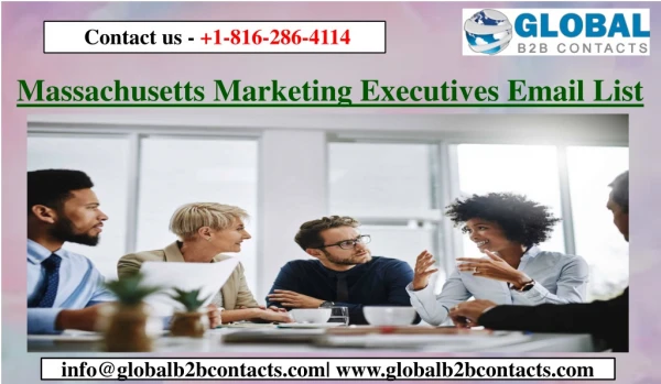 massachusetts marketing executives email list