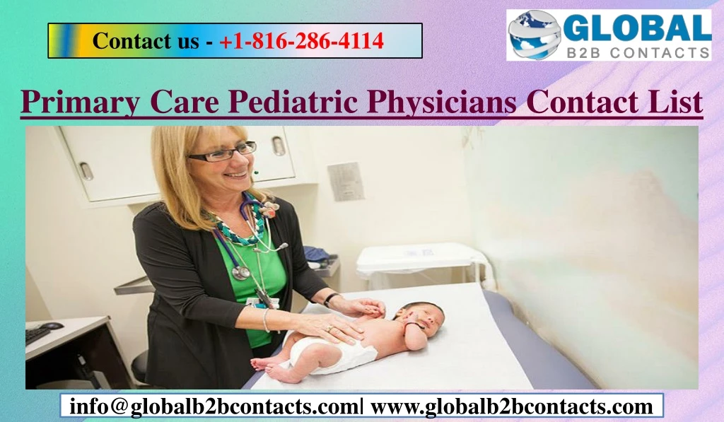 primary care pediatric physicians contact list