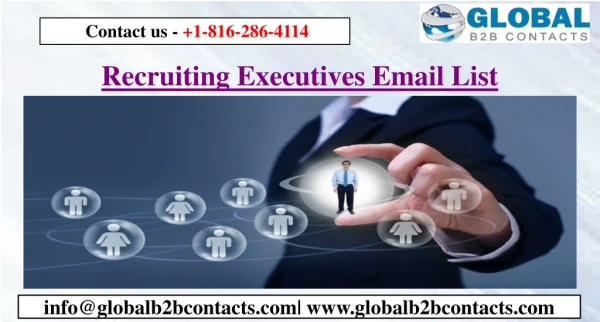 Recruiting Executives Email List