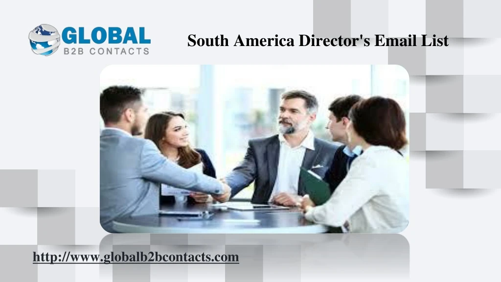 south america director s email list