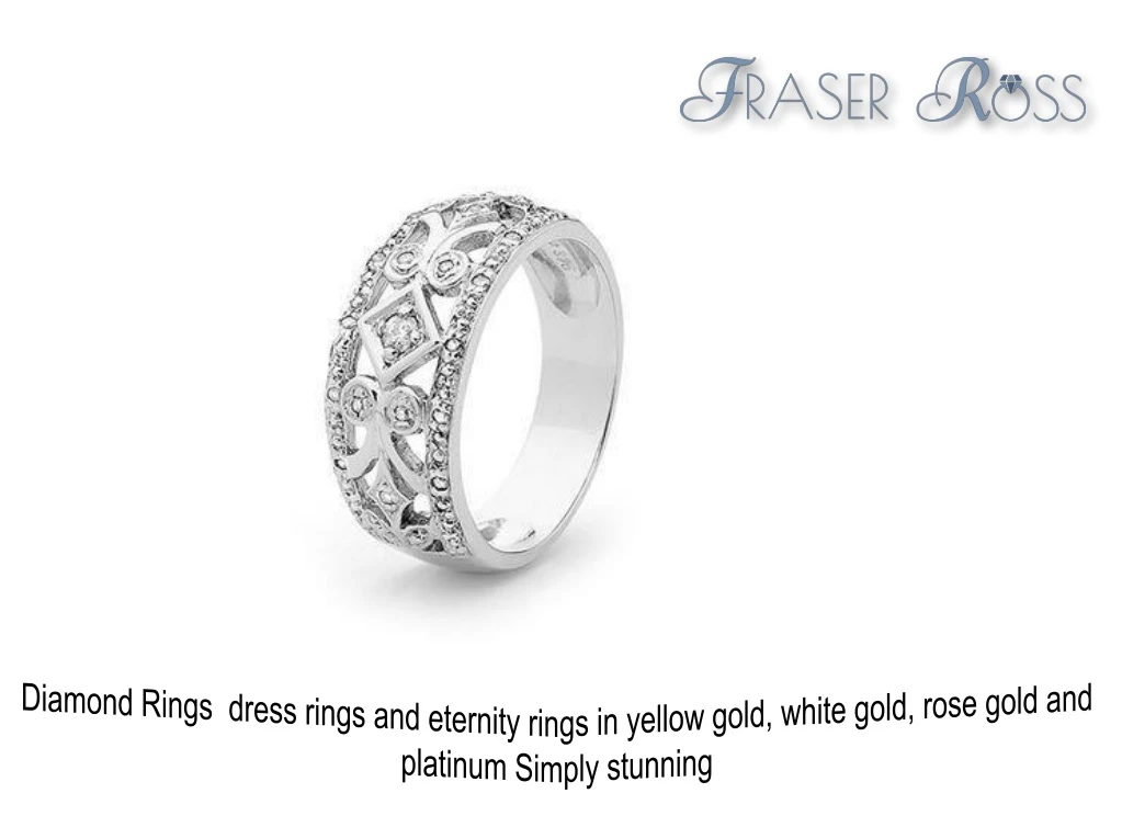 diamond rings dress rings and eternity rings