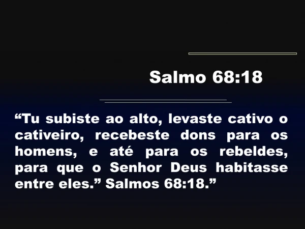 salmo 68 18
