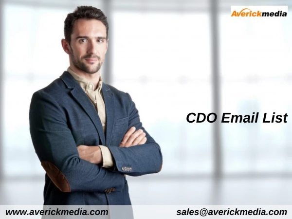 CDO Email List | CDO Email Addresses