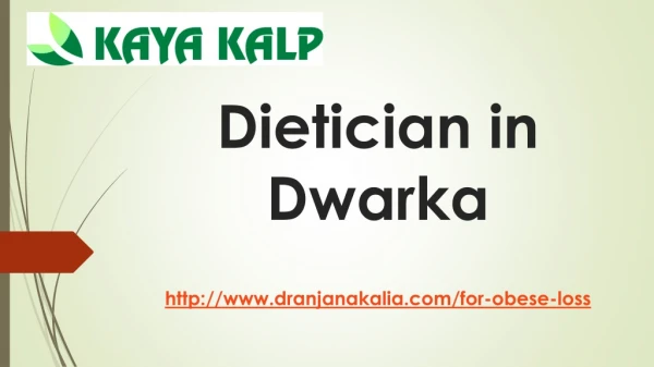 Dietician in Dwarka-Dr. Anjana Kalia