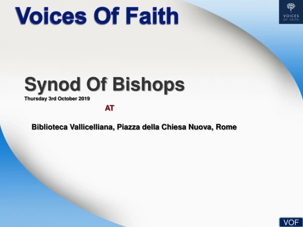 This Synod of Bishops in Rome will Be Different