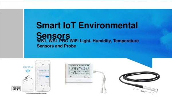 Smart IoT Environmental Sensors | UbiBot Online Store