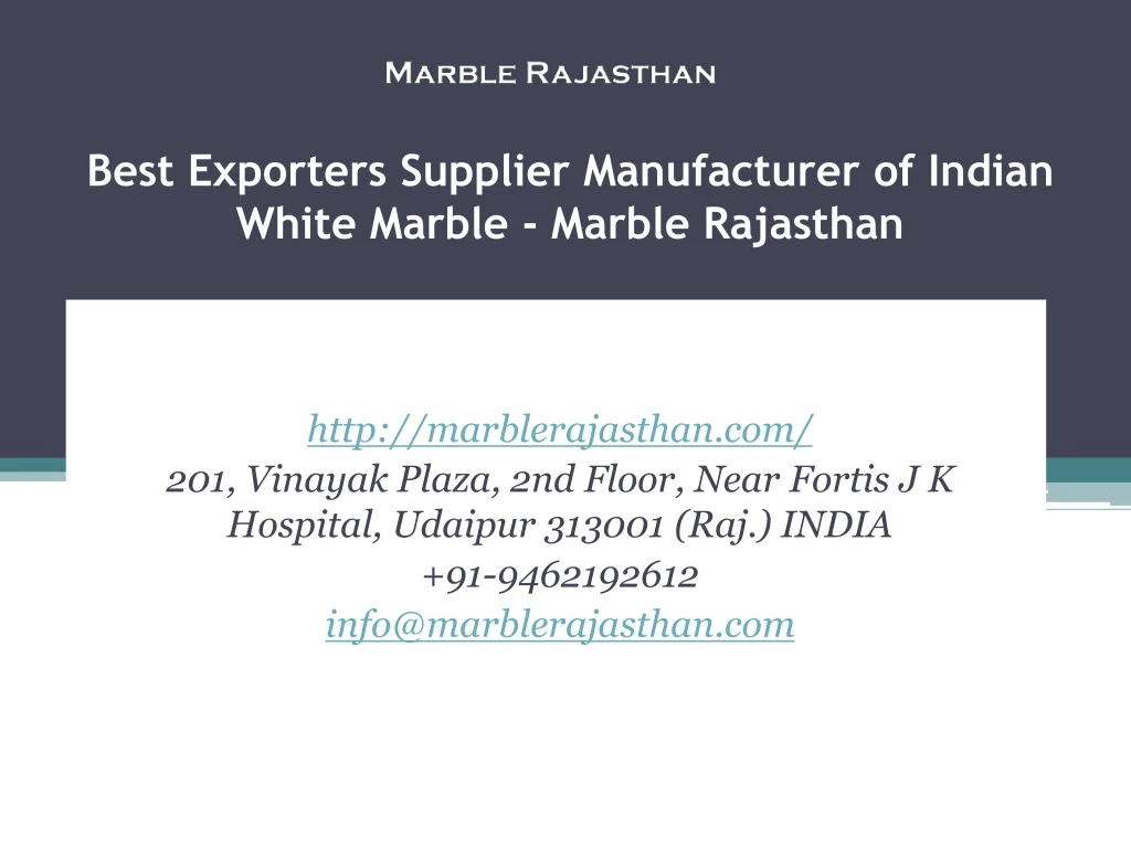 best exporters supplier manufacturer of indian white marble marble rajasthan
