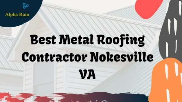 Affordable Metal Roofing Nokesville VA | Alpha Rain Metal Roofing