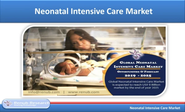 Neonatal Intensive Care Market - Share by Segments, Forecast 2019-2025