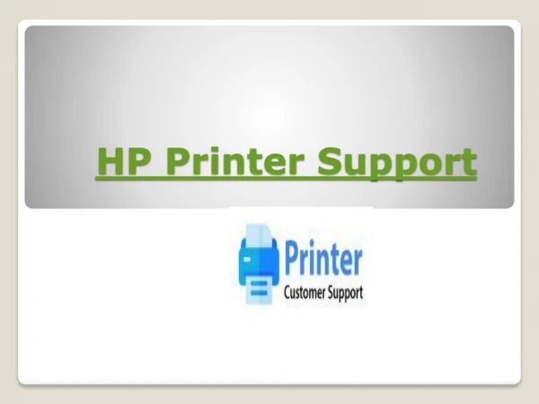 Get Quick & easy HP Printer Support