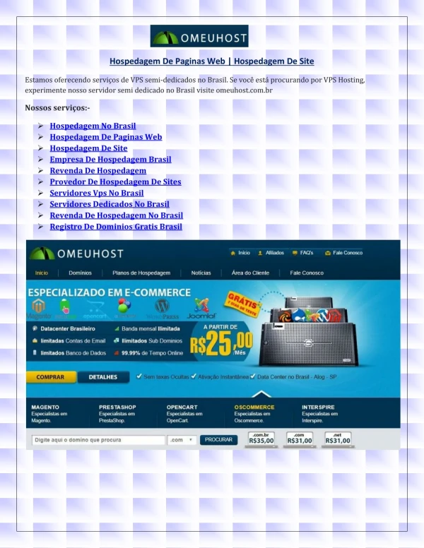 Hospedagem Wordpress Brasil