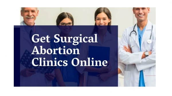 Online Abortion Clinics - Women's Center - Licensed Doctor