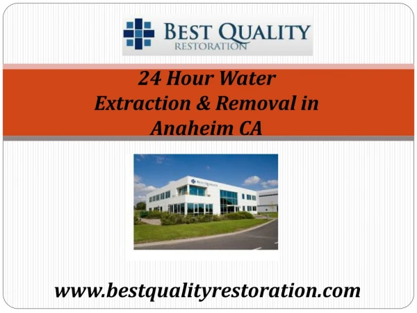 Water Extraction in Anaheim