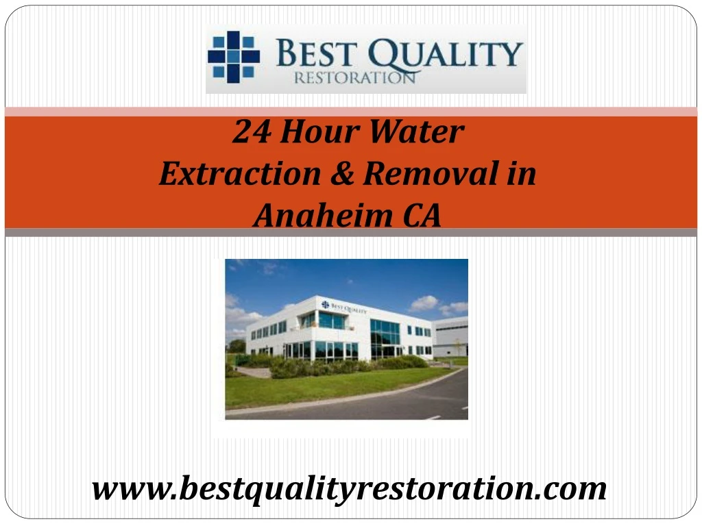 24 hour water extraction removal in anaheim ca