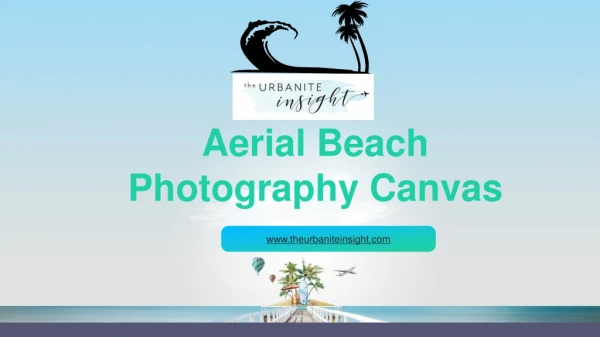 Buy Most Stunning Aerial Beach Photography Canvas from The Urbanite Insight