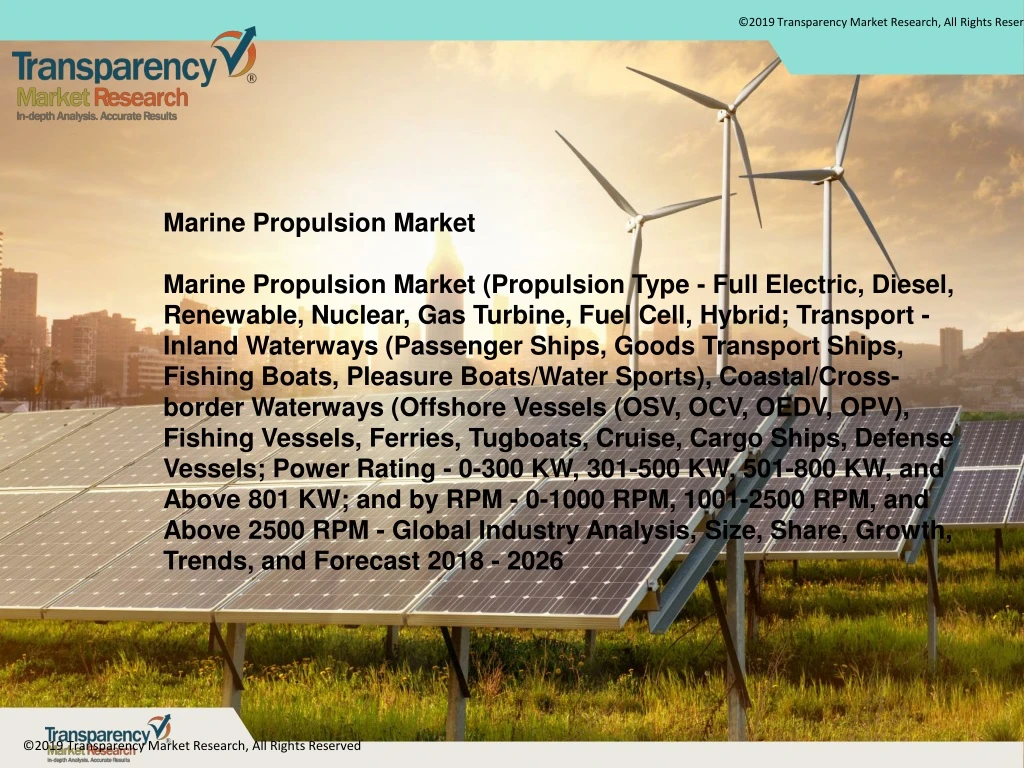 marine propulsion market marine propulsion market