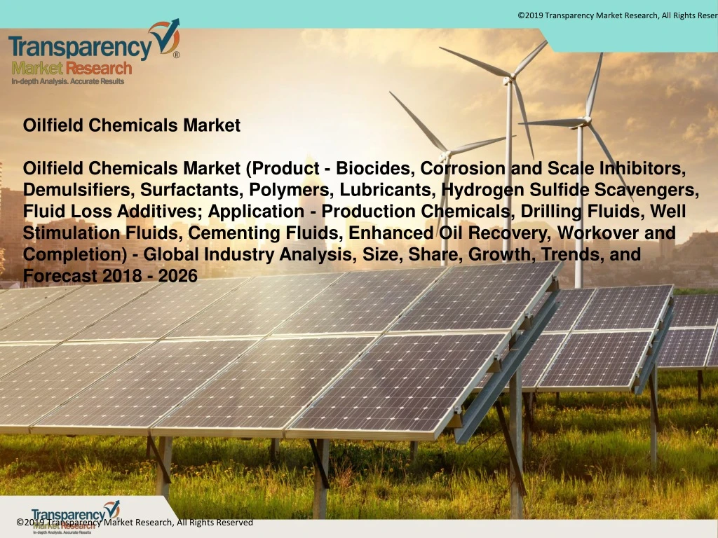 oilfield chemicals market oilfield chemicals