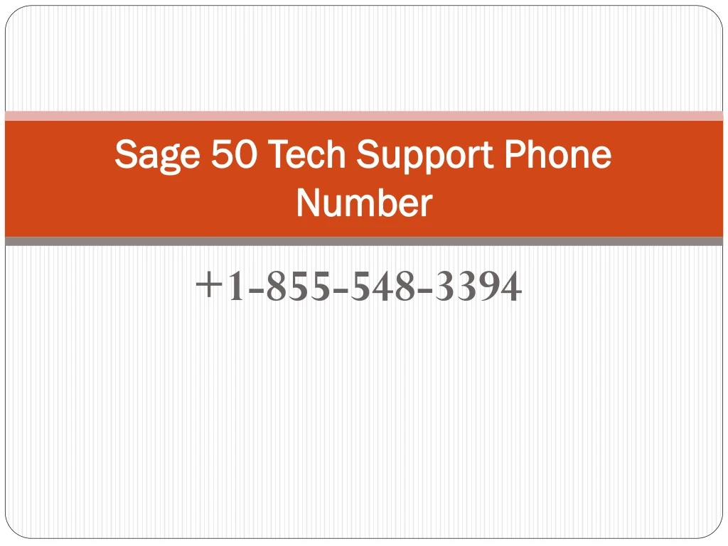 sage 50 tech support phone number