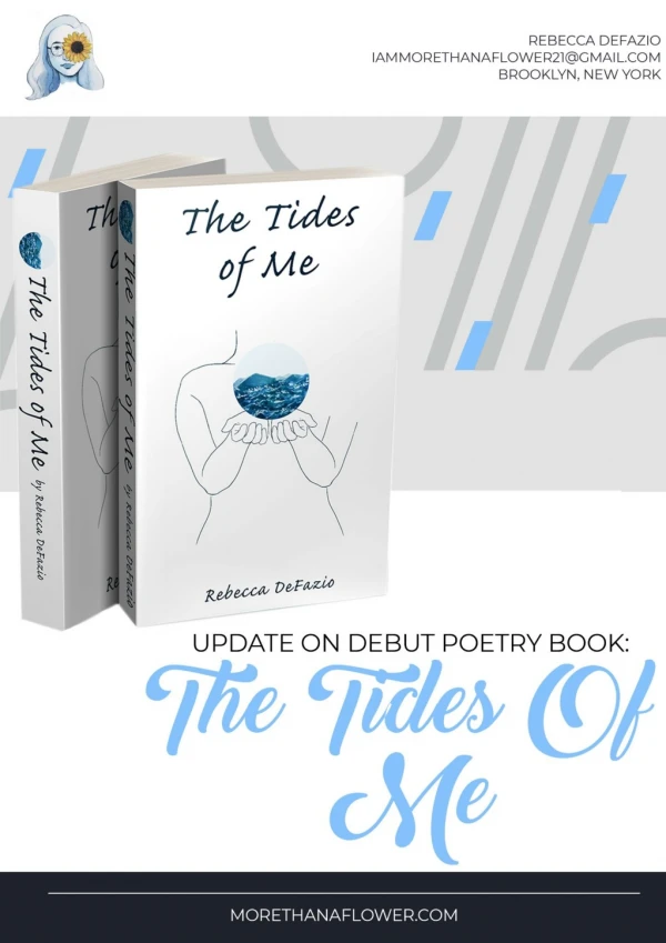 Update On Debut Poetry Book: The Tides Of Me