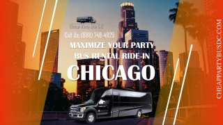 Maximize Your Party Bus Rentals Ride in Chicago - slide 1