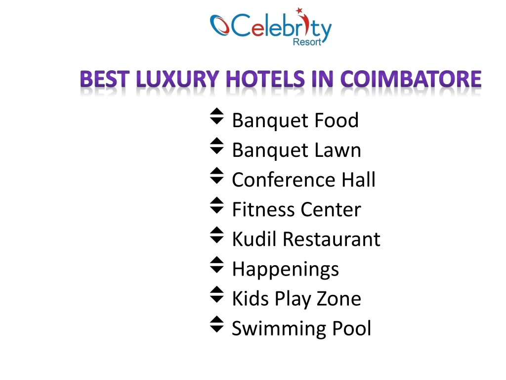 best luxury hotels in coimbatore