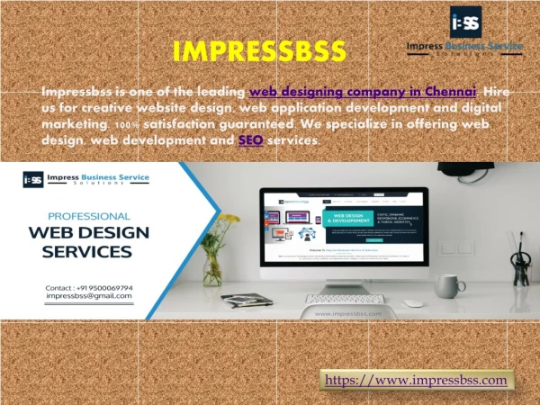 Web designing company in Chennai