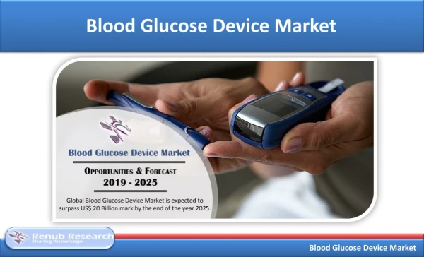 Blood Glucose Device Market - Share by America, Europe, Asia & Pacific, MENA, Forecast 2019-2025