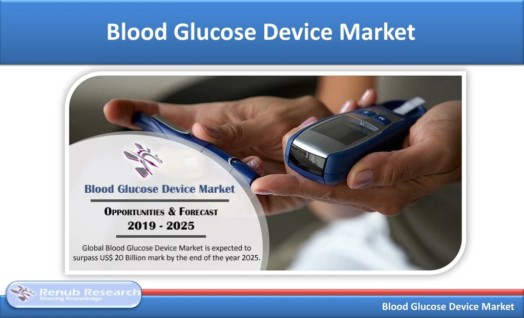 blood glucose device market