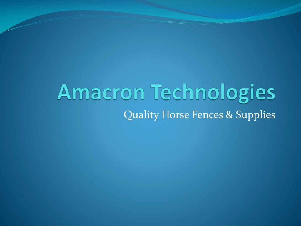 amacron technologies