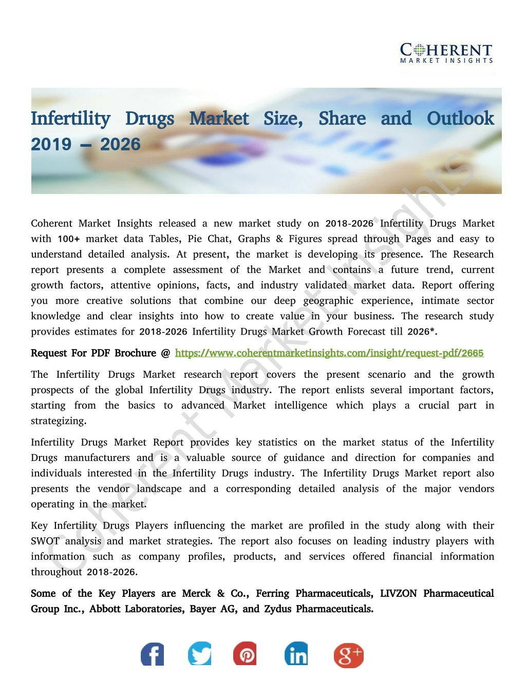 infertility drugs market size share and outlook